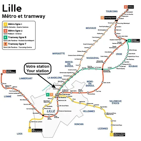 Appartement Large 130 M² 4-bedroom